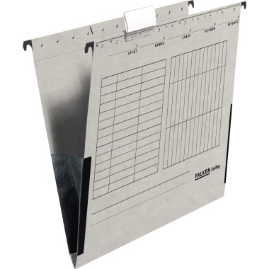 Hängetasche Falken 80002694 A4 grau 