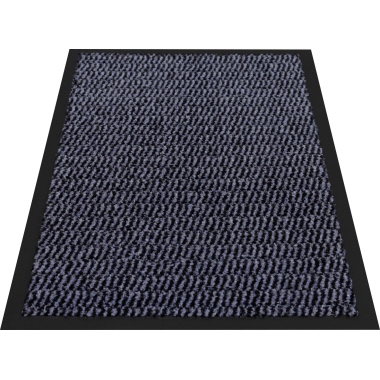Fußmatte 90 x 150 cm blau 