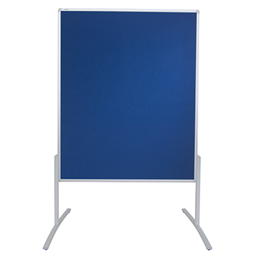 Moderationswand Franken MT800303 blau Filz, 150x120cm