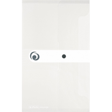Dokumententasche Herlitz 11207081 DL PP transparent farblos