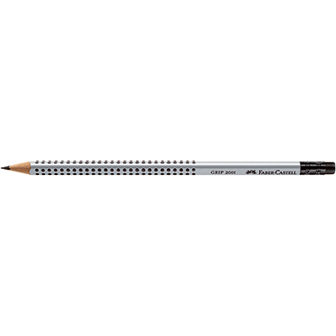 Bleistift Castell Grip 2001 HB mit Radierer