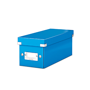 CD-Ablagebox Leitz 6041 blau Click & Store