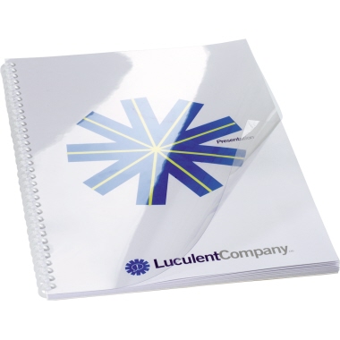 Deckblatt Folie A5 0,24mm PVC transp Arent/kristallklar
