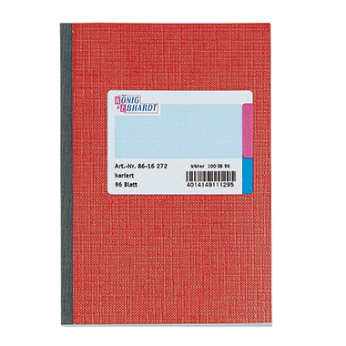 Kladde K&E  8615272 A5 96Bl. kariert Brunnen 4319201 Ersatzartikel Neu