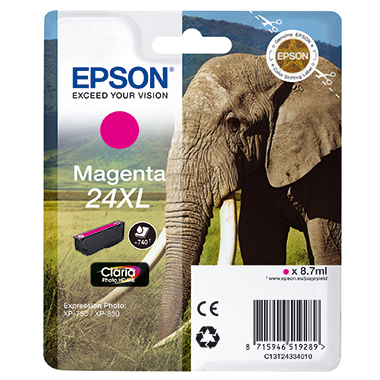 Tintenpa. EPSON 24XL magenta C13t24334012