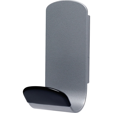 Garderobenhaken Unilux STEELY metallgrau 100340734, magnetisch