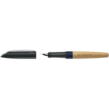 Füllhalter Stabilo Grow M blaubeereBuche 