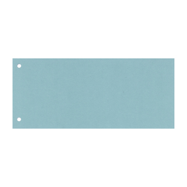 Trennstreifen 10,5x24cm blau 190g recycling 100 Stück 