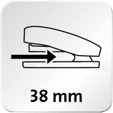 Heftgerät Novus B10FC schwarz Professional, bis 20 Blatt Flat-clinch