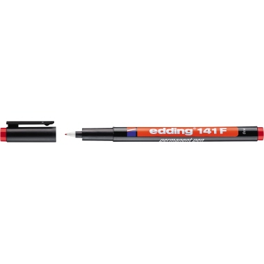 OHP-Marker Edding 141 F rot Permanent, 0,6mm
