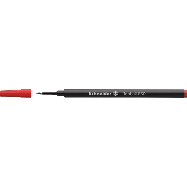 Tintenrollermine Schneider 850 rot Topball, 0,5mm