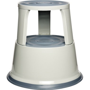 Rollhocker ALCO 895 Metall lichtgrau max. 150kg