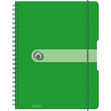 Spiralblock Herlitz 11293099 A4 PP apfel 80 Blatt