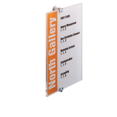 Türschild Durable 482519 210x297mm transparent