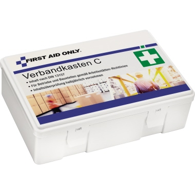 Verbandkasten First Aid Only DIN13157 weiß