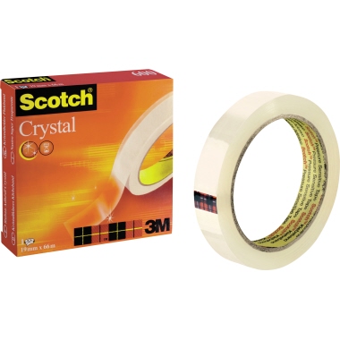 Klebefilm Scotch 600 66mx19mm Kristallklar