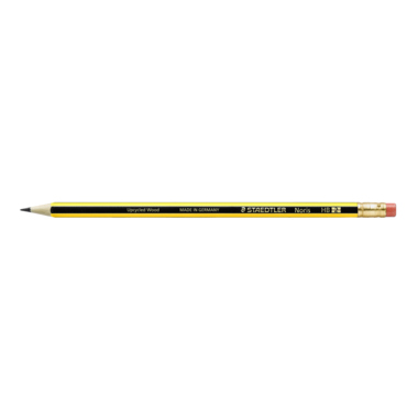 Bleistift Staedtler Noris 122-HB mit Radierer
