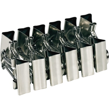 Foldbackklammer 19mm vernickelt 7 mm Stapelhöhe