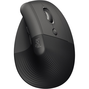 Maus Logitech Lift Vertical Ergo rechts schwarz (graphite)