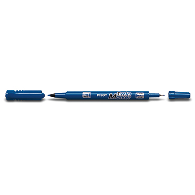 Permanentm. Pilot 4045 SCA-TM-BG blau Begreen, 0,3 + 0,5 Mm, Rundspitze, Twin-