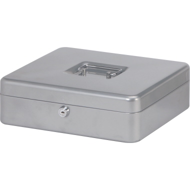 Geldkassette MAUL 5611495 silber 30x24,5x9cm