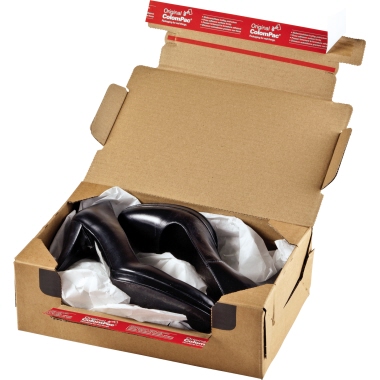 Versandkarton Colompac CP069.04 Return Box M, Braun, INNENMAß 282x191x14