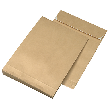 Faltentasche E4 oF hkl braun 40mm 