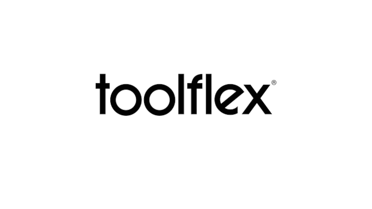 Aluminiumschiene Toolflex One 54cm sw mit 3 Haltern 15-35mm 