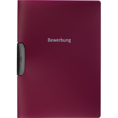 Klemmmappe Durable A4 2289 dunkelrot 