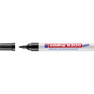 Industriemarker Edding 8300 schwarz 