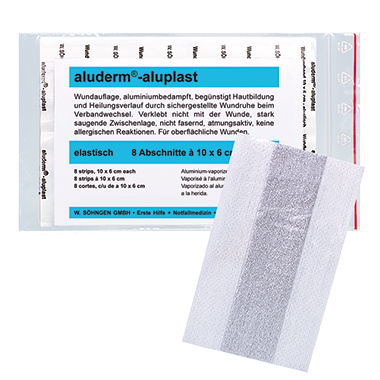 Erste Hilfe Nachfüllset Aluderm 1009196 Wundverbandpflaster