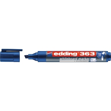 Boardmarker Edding 363 blau 1-5mm, Keilspitze