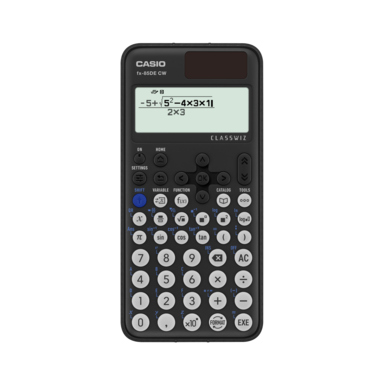Schulrechner CASIO FX85DECW schwarz