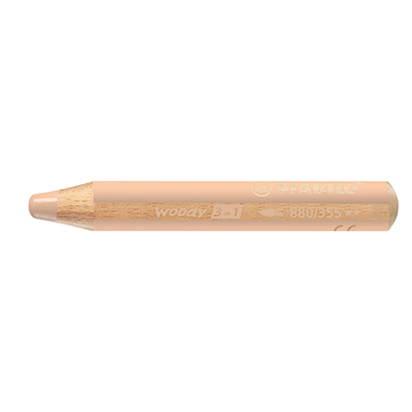 Farbstift Stabilo Woody 880 fleischorang 3 In 1, Buntstift, Wassermalfarbe Und W