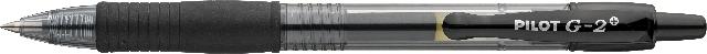Gelschreiber Pilot G-2 Plus F schwarz 0,3mm