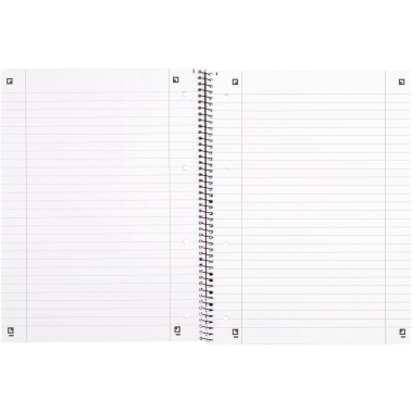 Collegblock Oxford 100050360 A4+ lin m.R Mit Rand Links Und Rechts,90 G/m²