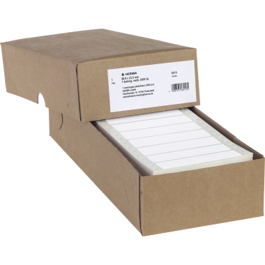 Etikett Herma 8210 88,9x23mm weiß Computer, 1bahnig
