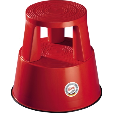 Rollhocker Wedo 212202 290mm Kun. rot Kunststoff, Kunstst. Tüv/gs En 14183-f