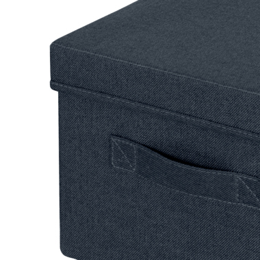Aufbewahrungsbox Leitz 6144-00-89 Fabric, mit Deckel, mittel, 2er Set