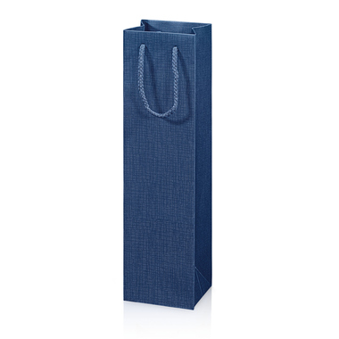 Papiertragetasche 100x85x360 mm 190g bl.
