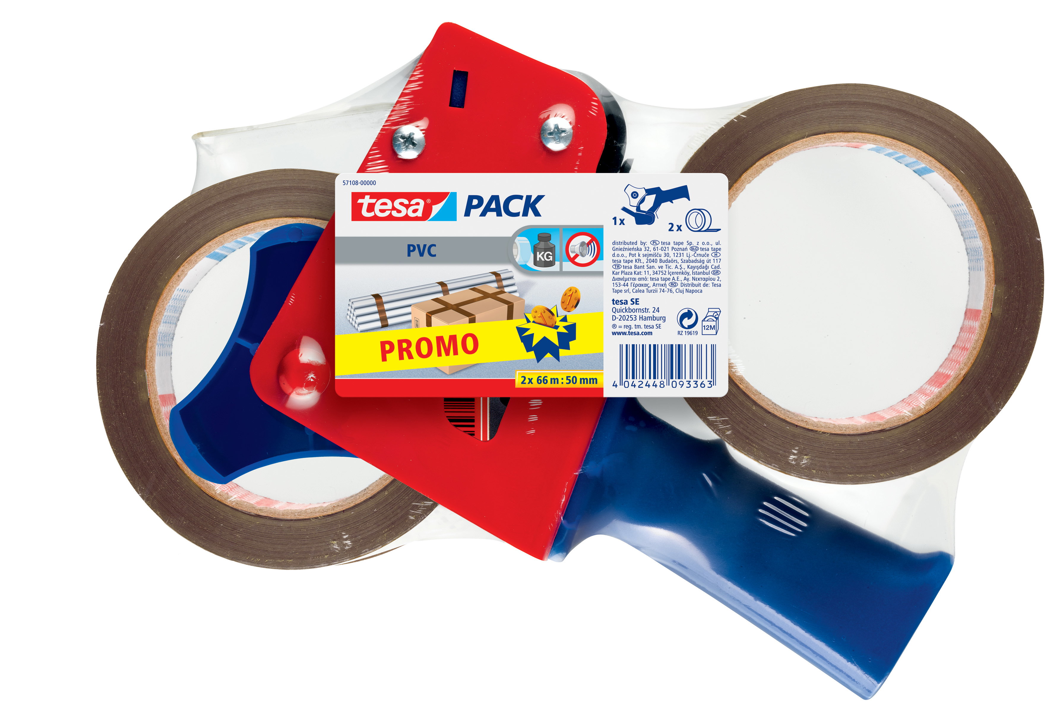 Packbandabroller Tesa 57108 + 57177(2Rl)