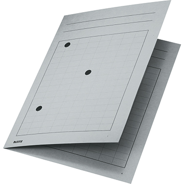 Umlaufmappe Leitz 3998 A4 grau Karton