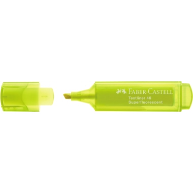 Textmarker Castell 1546 gelb superfluor. 5mm Keilspitze