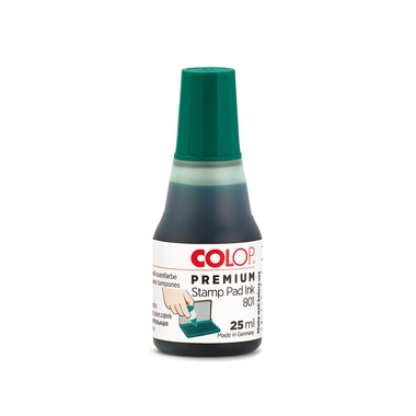 Stempelfarbe COLOP® Premium 801 grün 25ml