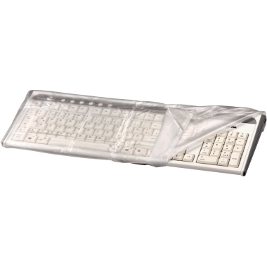 Tastatur-Staubschutzhaube Hama transp. Transparent Pvc 48x22x5 Cm