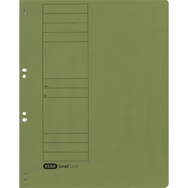 Ösenhefter Elba 100551872 A4 grün Ganzer Vorderdeckel