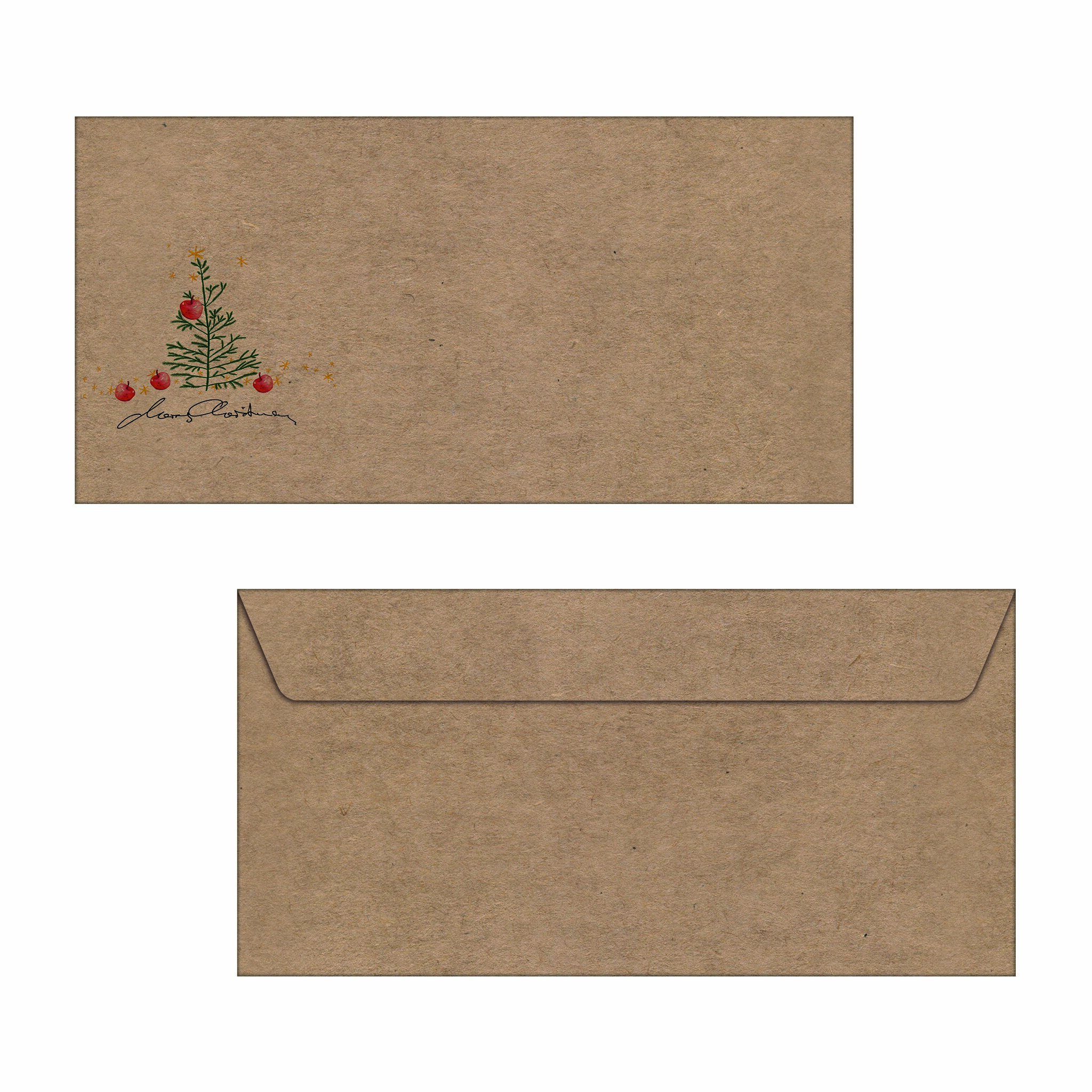 Briefumschlag Sigel Weihn. DIN lang 100g 