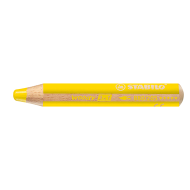 Farbstift Stabilo Woody 880 gelb 3 in 1, Buntstift, Wassermalfarbe