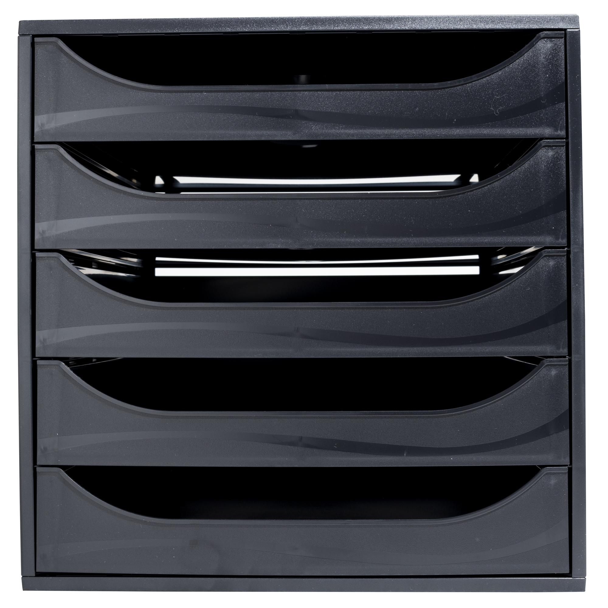 Schubladenbox Exacompta 229014D schwarz 5 Schubladen