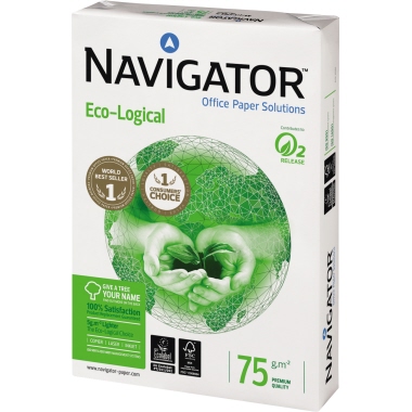 Kopierp. Navigator EcoLogical A3 75g we Iß